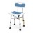 Hiqufet Shower Chair with Back(500lb), 6 Height Adjustable Shower Stool for Inside Shower to Sit on, Padded Shower Seats for Adults