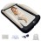 Sleepah Inflatable Toddler Travel Bed Portable Kids Air Mattress Set w Safety Rail Guards for Kids & Toddlers - Includes Pump, Carry Case, Pillow & More - Perfect Transitional Cot (Beige)