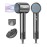 Hair Dryer, High-Speed Ionic Low Noise Blow Dryer for Fast Drying, Birthday Christmas Gifts for Women Men Mom Dad, Thermo-Control Quiet Compact Hair Blow Dryer for Travel Salon, Gray