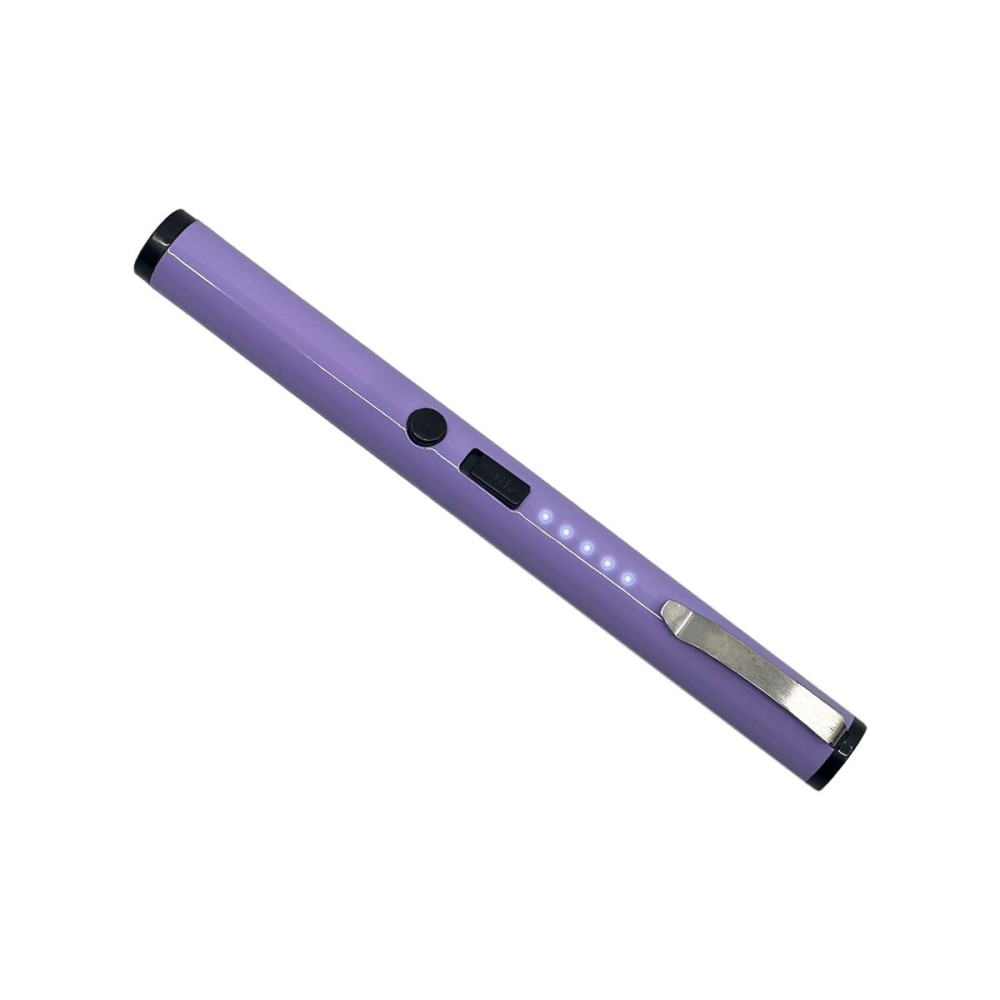 Streetwise Pain Pen 25,000,000 Volts Stun Gun for Self Protection - Tactical Stun Pen for Women and Men, USB Rechargeable, Battery Indicator, Durable Clip, Compact and Concealable for Protection