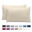 Bare Home Microfiber Pillow Cases - Toddler Size Set of 2 Cooling Pillowcases Double Brushed Sand Pack Easy Care (Toddler Pillowcase 2, Sand)