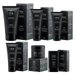 Tiege Hanley 90 Day Large Skin Care Set for Men, Anti Aging Routine, System Level 3, Daily Face Wash, Facial Scrub, Two Moisturizers, Eye Cream, & Serum for Healthy Skin, Mens Skin Care, 6 Piece Kit