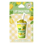 Lip Smacker Summer Refresher Lip Balm, Moisturizing, Collectible Beverage Cup Design, Sheer Finish for Smooth Lips - Pineapple Mint