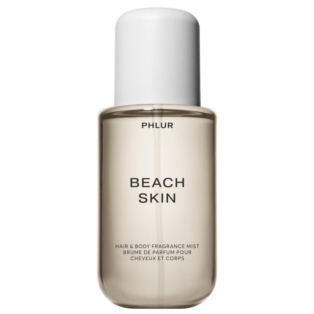 PHLUR Beach Skin Body Mist - Hair & Body Fragrance Mist - Body Spray with Bergamot, Coconut Milk, Lily of the Valley, Vanilla, Sandalwood (8 Fl Oz)