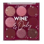 ColourPop Wine & Only Eyeshadow Palette - Deep Red & Burgundy Eye Makeup Palette with Matte, Metallic and Matte Sparkle Finishes - High-Pigment Eye Makeup with a Long-Wearing Formula (0.3 oz)