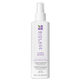 Biolage Hydra Source Daily Leave-In Tonic - Moisturizes & Detangles, For Dry Hair, Infused with Micro-Filtered Aloe Vera & Fermented Hyaluronic Acid, Vegan & Paraben-Free, 8.5 Fl Oz