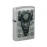 Zippo Buck Wear Southwest Bison Design Street Chrome Pocket Lighter