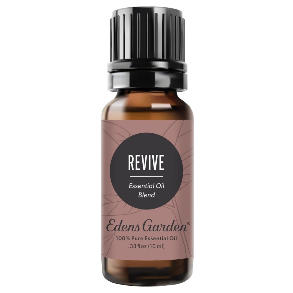 Edens Garden Revive Essential Oil Blend - 100% Pure & Undiluted Aromatherapy Oil for Diffusers, Self-Care & Home Use, 10 ml (.33 fl oz)