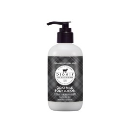 Dionis Goat Milk Skincare Body Lotion - Scented Full Size Bottle with Pump - Vitamins & Minerals Moisturize & Hydrate Dry Skin - Creamy Cruelty Free, Paraben Free Formula, 8.5 oz, Cedarwood & Sea Salt