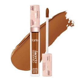 tarte creaseless creamy full-coverage concealer - 51H deep honey (deep skin with warm, peach undertones) - full size