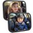 Funbliss 2-Pack Baby Car Mirror - Shake-Proof & Shatterproof, 360 Adjustable Angle, Clear Wide View for Rear-Facing Infants, Easy Install, Perfect Baby Travel Gear & Carseat Accessories