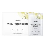 THORNE - Whey Protein Isolate - 21 Grams of Easy-to-Digest Whey Protein Powder - NSF Certified for Sport - Vanilla - 13.79 Ounces - 14 Packets