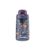 Contigo Aubrey Paw Patrol Leak-Proof Spill-Proof Water Bottle with Autospout, 14oz, Paw Patrol Space Zodiac, Purple