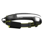 OPTIMAL VENTURES LED Headlamp, Liteband PRO 1000 Lumen Super Bright Head Lamp, Powerful Battery Powered Tactical Headlamps, Camping, Running, Hard Hat Light, Best Rated Forehead Flashlight, Carbon