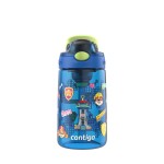 Contigo Aubrey Paw Patrol Leak-Proof Spill-Proof Water Bottle with Autospout, 14oz, Paw Patrol Power Pups, Blue
