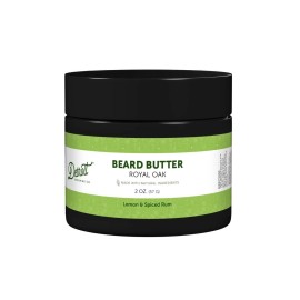 Detroit Grooming Co. Beard Butter for Men | Softens, Thickens & Hydrates with Safflower Oil & Shea Butter | Royal Oak Scent, 2oz