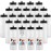 50 Strong Custom Sports Water Bottles 24-Pack - Bulk Personalized Reusable 22 oz BPA-Free Plastic Bottles with Pull Top Cap - Made in USA - Customize Your Text & Logo - Promo Bottle