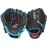 Rawlings | Sure Catch Youth Baseball Glove | Size 9.5 | Mocha/Electric Blue | Right Hand Throw