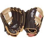 Rawlings | Sure Catch Youth Baseball Glove | Size 11.5 | Mocha/Camel | Right Hand Throw