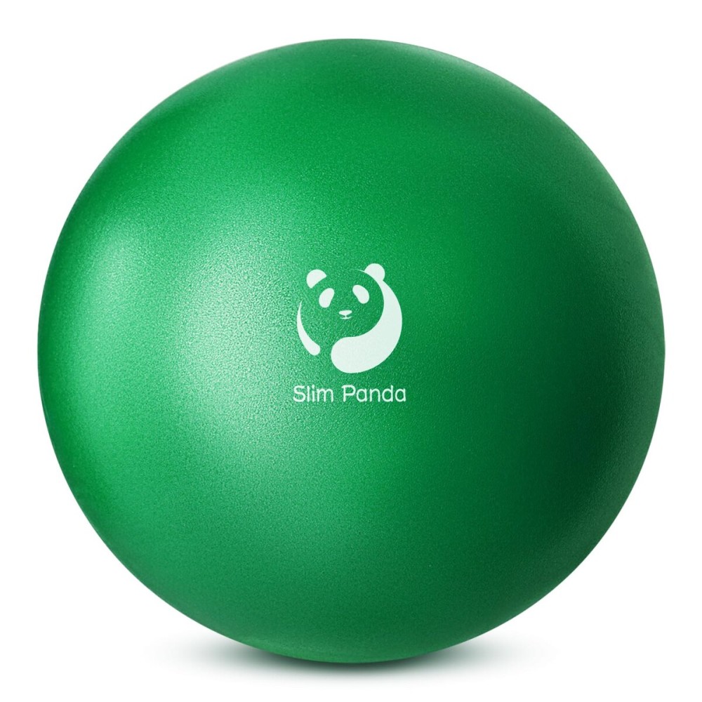 Slim Panda Pilates Ball, 9 Inch Small Exercise Ball, Anti Burst Mini Yoga Ball for Stability, Workout, Barre, Core Strength, Physical Therapy, Balance, Stretching