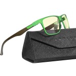 ANYLUV Blue Light Blocking Glasses Men Computer Gaming Glasses Lightweight Al-Mg Metal Anti Eyestrain Eye Protection