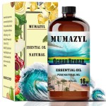 Ocean Breeze Essential Oil, Ocean Breeze Oil 16 Fl Oz 480ML for Diffuser Humidifier Yoga Cleaning DIY Candle Soap Making Fragrance Oils
