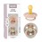 BIBS Studio Soother 2-Pack, BPA Free Dummy Pacifier, Round Nipple. Natural Rubber Latex, Made in Denmark, Size 2 (6-18 Months), Blush/Sand