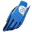 FINGER TEN Mens Golf Glove Left Hand Right Handed Golfer Rain Grip 1 Pack, Durable Fit for Hot Wet All Weather Small Medium Large XL XXL 3XL (Blue, X-Small)