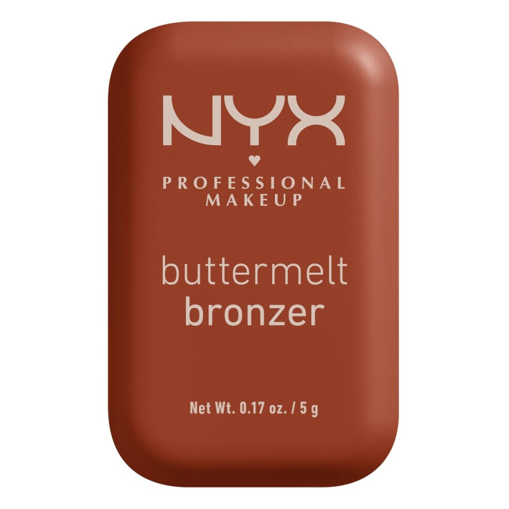NYX PROFESSIONAL MAKEUP Matte Buttermelt Bronzer, Longwear Face Makeup with Up to 12 Hours of Wear, Vegan Formula - Butta Match (Light Medium Warm)