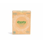 Sheets Laundry Club - Liquidless Laundry Detergent Sheets, 100 Loads - Fragrance Free Scent, Eco-Friendly, Quick-Dissolving Formula, Hypoallergenic, Septic Safe, Plastic-Free Packaging - 50 Sheets