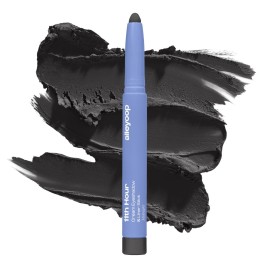 ALLEYOOP 11th Hour Waterproof Cream Eyeshadow Stick - Long-Lasting Eye Shadow Pencil & Eyeliner, Cream to Powder Stick & Highlighter - Smudge-Proof Eyeshadow Matte, Midnight Matte