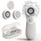 Face Scrubber with 3 Brush Heads & 2 Speeds - Deep Cleaning, Exfoliating, and Massaging for All Skin Types - Facial Cleansing Brush Includes Silicone Head, Travel Case & Free-Plastic Packaging