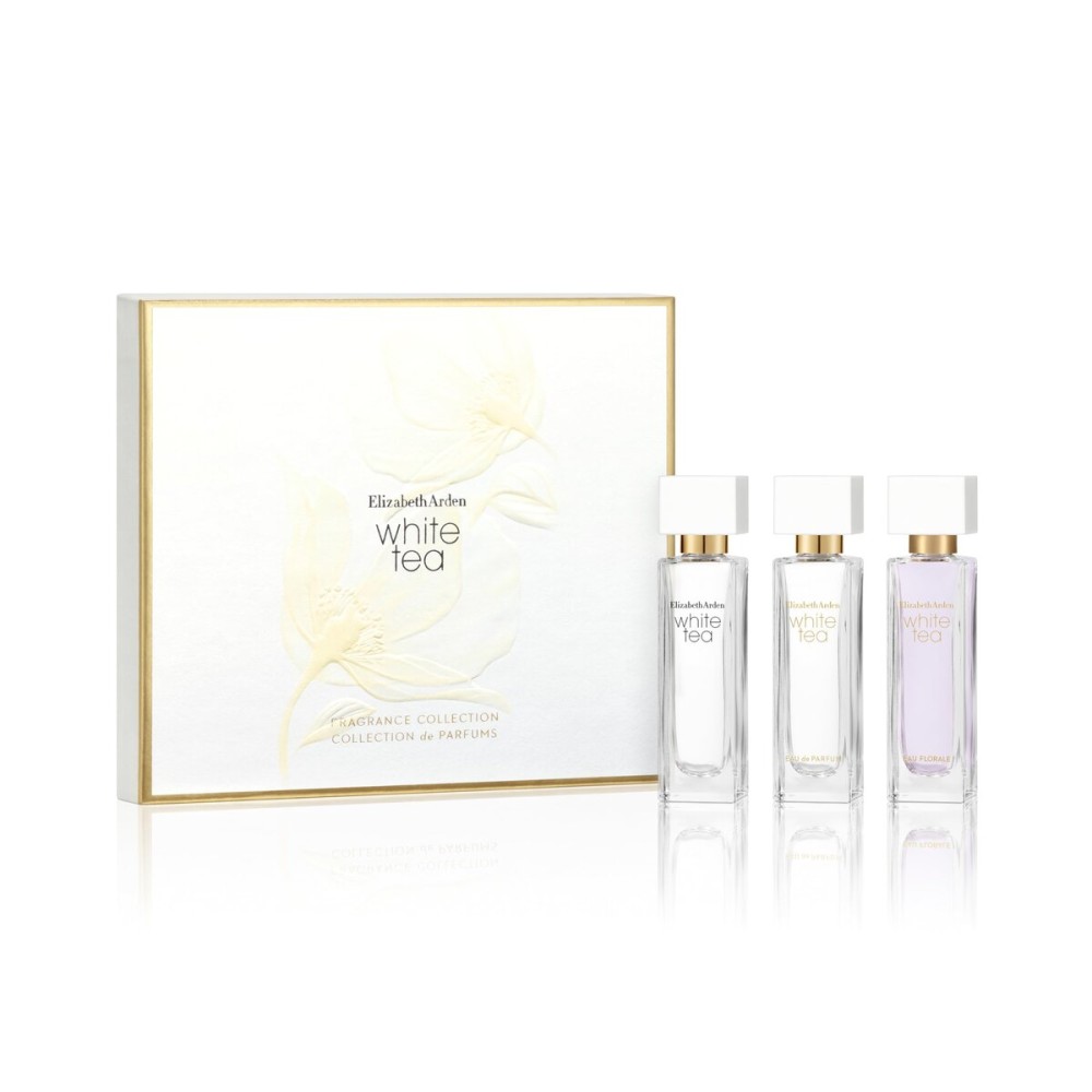 Elizabeth Arden White Tea Women\'s Perfume Gift Set, 3-Piece Mini Fragrance Discovery Set, Includes Eau de Parfum and Eau de Toilette, Travel Sized, 3 count (Pack of 1)