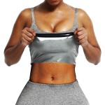 BODYSUNER Waist Trainer Trimmer Sweat Belt Band for Women Lower Belly Fat Sauna Slimming Belt Suit Workout (Sliver, 2XL3XL)
