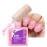 Nail Polish Strengthener and Growth Treatment: Pink Gelike EC 6 in 1 Natural Nail Hardener Extra Strong and Growth - Long Lasting Nail Repair for Damaged Nails - For Daily Work Home Salon