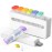 Weekly Pill Organizer 2 Times a Day - Am Pm Pill Box 7 Day, Large Twice Medicine Pill Case for Daily Medication, Vitamins, Fish Oils, Supplements Portable Week Pill Holder Container, Translucent White