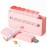 Weekly Pill Organizer 2 Times a Day - Am Pm Pill Box 7 Day, Large Twice Medicine Pill Case for Daily Medication, Vitamins, Fish Oils, Supplements Portable Week Pill Holder Container, Translucent Pink