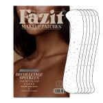 Fazit Makeup Patches - Silver Decollatage Speckles - Glow Up Make-Up Patches - Cute Glitter Makeup Accessories For Women - Cosmetic Glitter