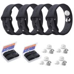 LYJEE Motion Sickness Bands Anti Nausea Wristband for Adult and Kids Morning Sickness Relief for Pregnant Women Acupressure Nausea Relief for Car, Sea, Air Sickness