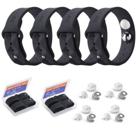 LYJEE Motion Sickness Bands Anti Nausea Wristband for Adult and Kids Morning Sickness Relief for Pregnant Women Acupressure Nausea Relief for Car, Sea, Air Sickness