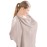 Konssy Muslin Nursing Cover for Baby Breastfeeding, Breathable 100% Cotton Breastfeeding Cover with Rigid Hoop for Mother Nursing Apron, Multi-use Carseat Canopy (Taupe)