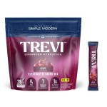 TREVI Sugar Free Electrolytes - Drink Mix Hydration Powder Packets - 28 Count - Grape