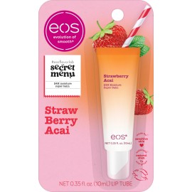 eos 24H Moisture Super Balm - Strawberry Acai, Lip mask, Moisturizing, Lip Treatment, Limited-Edition Skincare, 0.35 fl oz