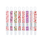 babygoal Fruit Pacifier Clips, 8 Pack Binky Paci Holder Clips Fits for Most Pacifiers and Binkies 8PS52-B