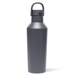 Corkcicle Classic Sport Canteen Insulated Water Bottle - Keeps Beverages Cold 25 Hours - Triple Insulated - Summer Drinkware Gift - Keeps Drinks Ice Cold - Leak-Proof Cap - 20 oz - Flint