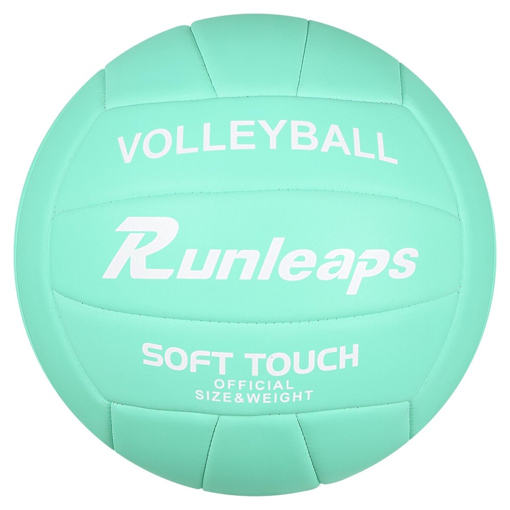 Runleaps Volleyball, Waterproof Indoor Outdoor Volleyball for Beach Game Gym Training (Official Size 5)