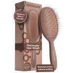 FRAMAR Chocolate Hair Brush Detangler - Wet Hair Brushes For Women, Womens Hair Brush, Hair Accessories, Hairbrush For Women, Cepillos Para Cabello, Reduces Breakage - Detangle Brush