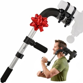 LifePro Massage Gun Holder for Back - Ergonomic Massage Gun Extension Handle - Compatible with All Major Brands - Portable, Lightweight, Targets Hard-to-Reach Areas