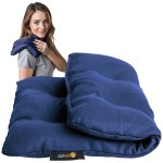 SunnyBay USA-Made 4-lbs Lava Sand Microwave Heating Pad with Organic Cotton Fabric for Cramps and Body Pain, Superior Heat Retention, Washable, Odorless, Weighted, 8x12 Inches