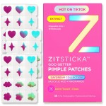 ZitSticka Pimple Patches Cute for Face, Holographic Zit Patches, Goo Getter Hydrocolloid Blemish Patches, Gifts for Teens, Teen Girl Gift Trendy Stuff (DreamHolo Collection 36ct)